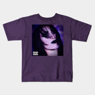 W3IRD GVNG ''WRESTLING ALBUM COVER'' (RHEA RIPLEY) Kids T-Shirt